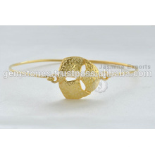 Handmade Fancy Vermeil Gold Bracelet Design